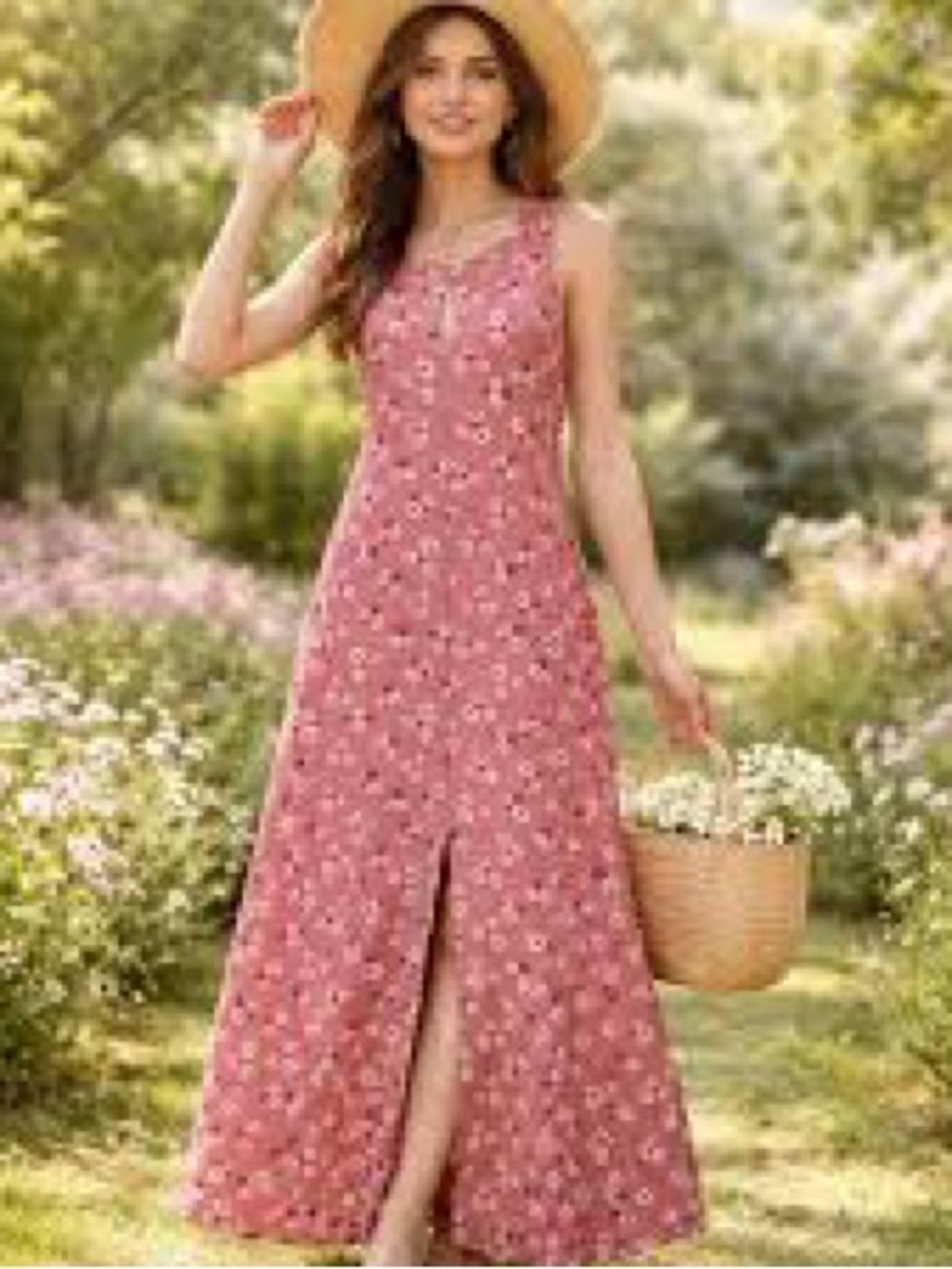 Madewell Daisy Tie-Waist Maxi Dress